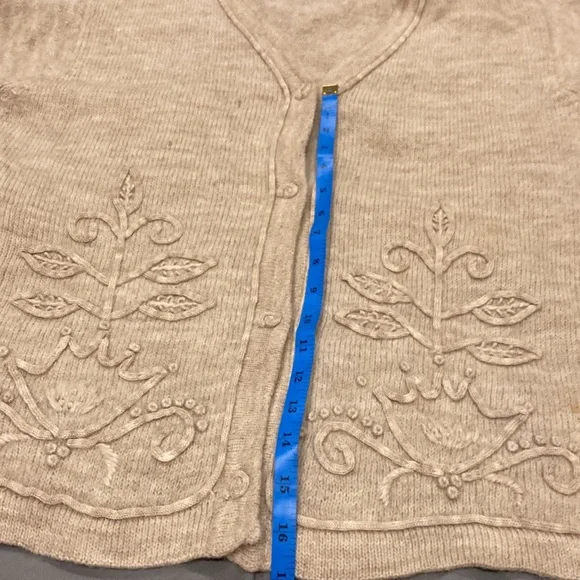 Wool boho sweater - Picture 12 of 14